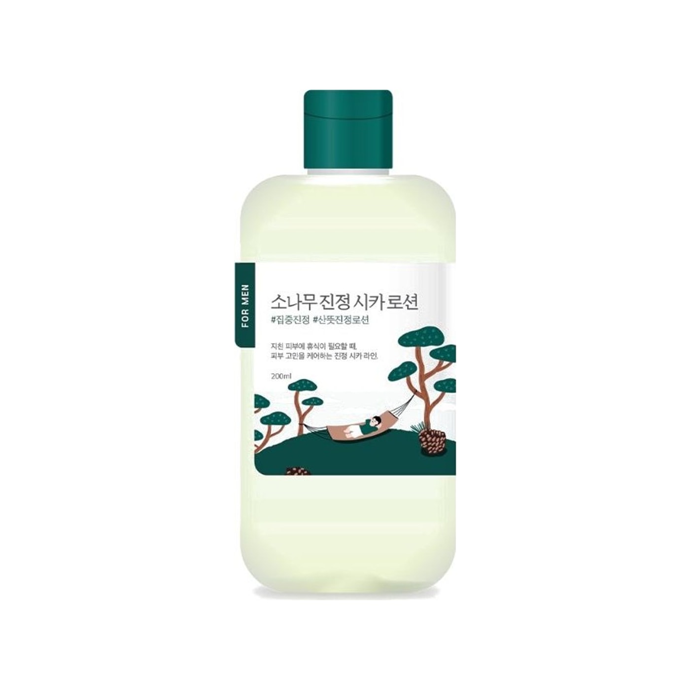 Round Lab For Men Pine Calming Cica Lotion 200ml — product packshot