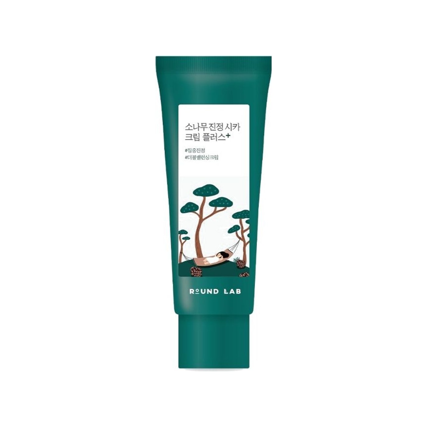Round Lab Pine Calming Cica Cream Plus 60ml (+20ml Toner) — product packshot