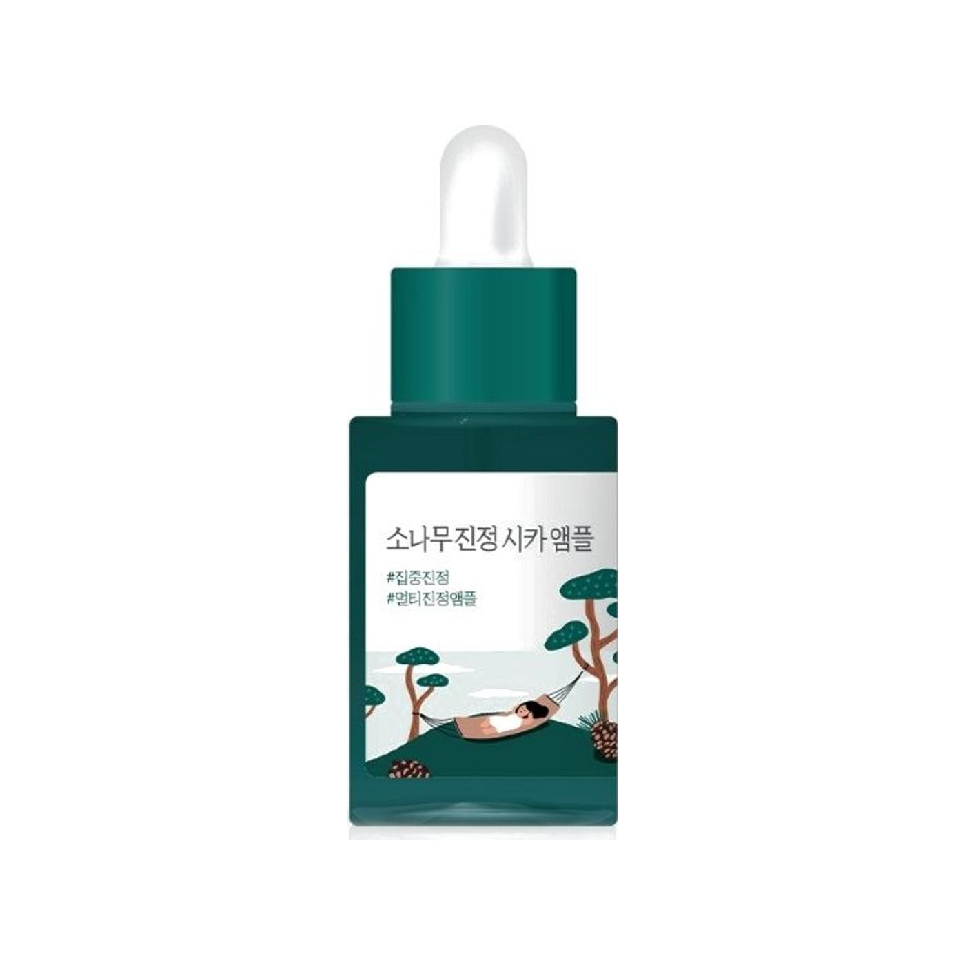 Round Lab Pine Calming Cica Ampoule 30ml × 2 — product packshot