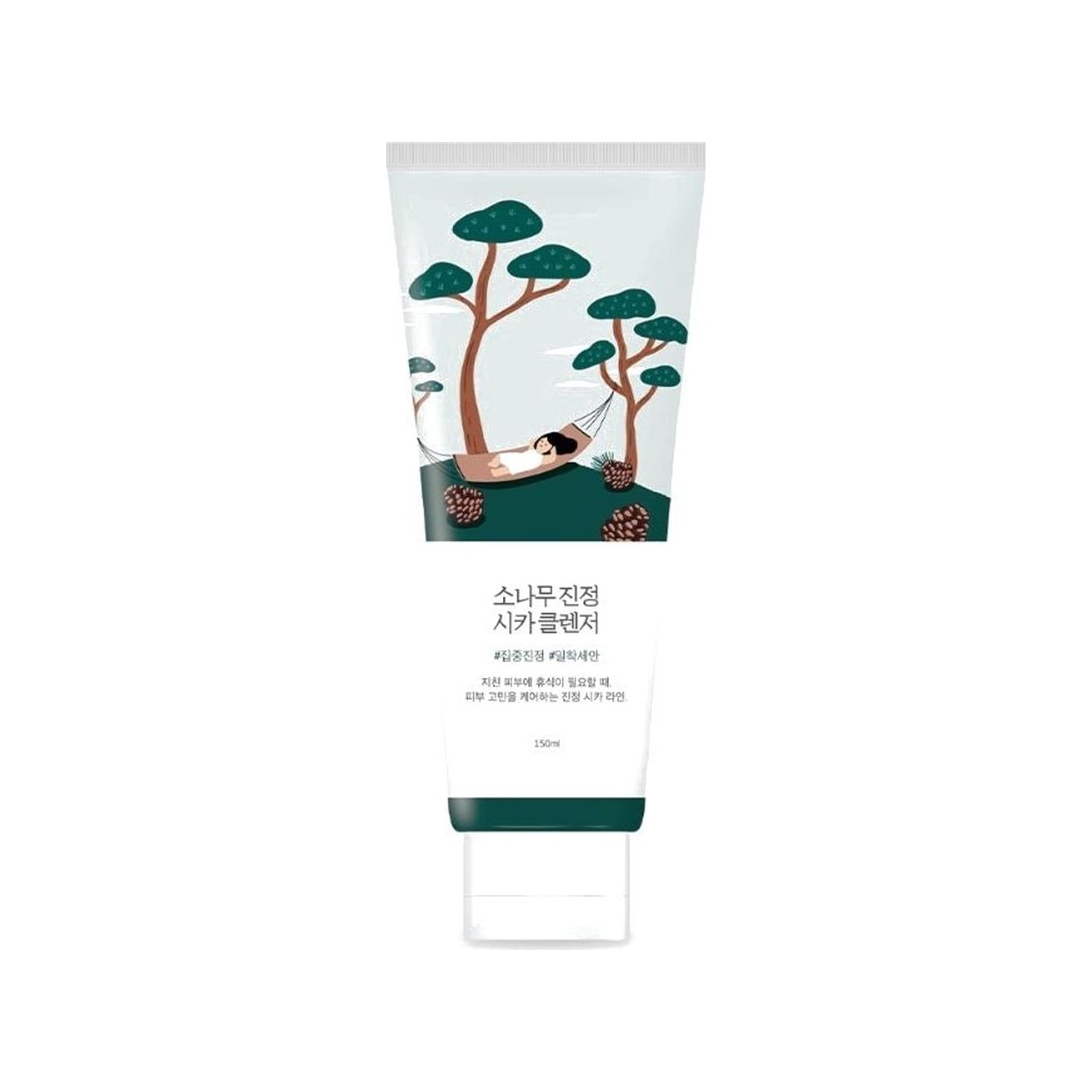 Round Lab Pine Calming Cica Cleanser 100ml × 2 — product packshot