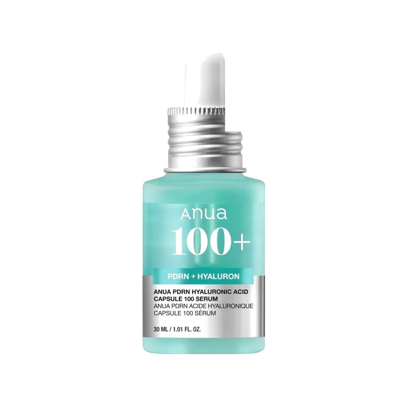 Anua PDRN Hyaluronic Acid Capsule 100 Serum 30ml (+30ml Refill) — product packshot