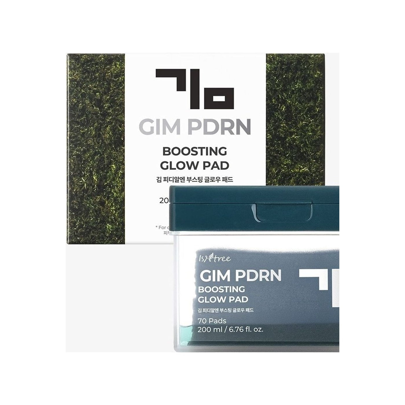 Isntree Gim PDRN Boosting Glow Pads 70 (+30) — product packshot