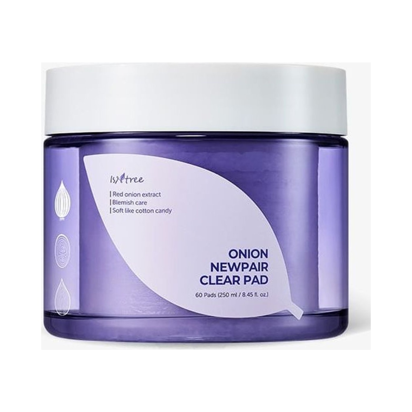 Isntree Onion Newpair Clear Pads 60 (+20) — product packshot