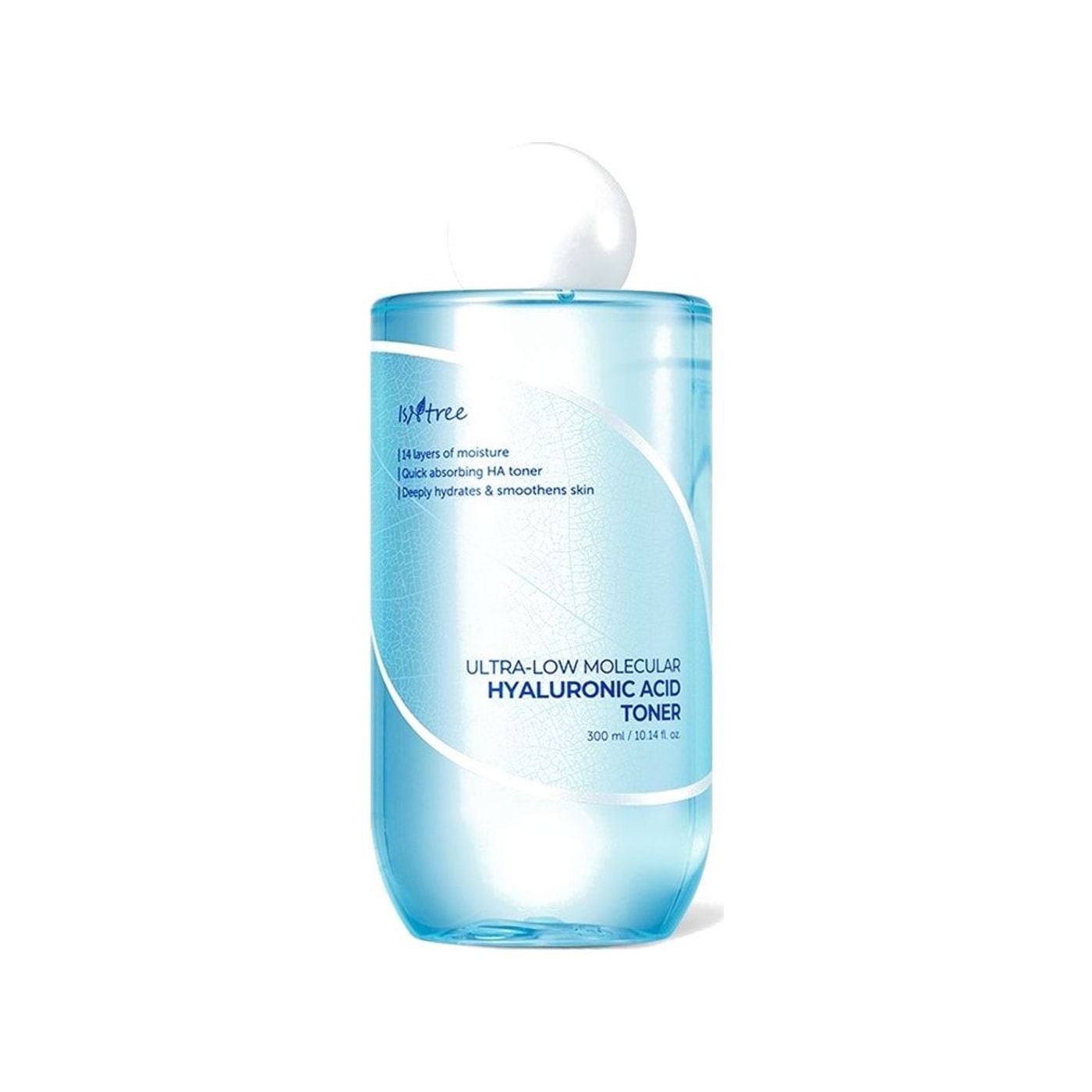 Isntree Ultra-Low Molecular Hyaluronic Acid Toner 300ml — product packshot